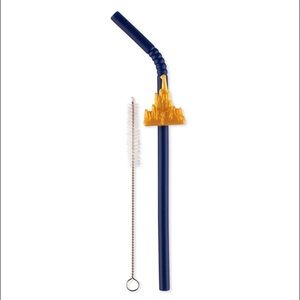 💙✨NEW✨💙 Disney 50th Anniversary Reusable Silicone Straw Brush Set